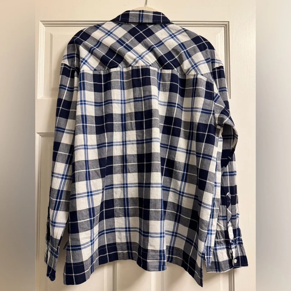 EUC J.Crew Plaid Shirt (L)